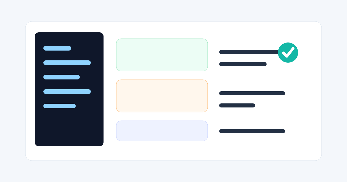 Abstract dpanel.ai control panel for AI team execution